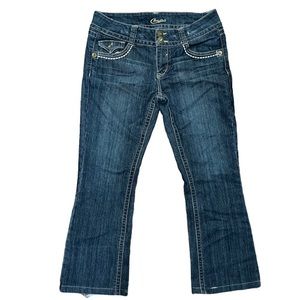 Candies Dark Wash Denim Boot Cut Jeans